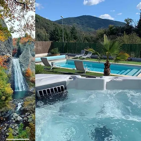 Villa La Source & Pont-de-Labeaume